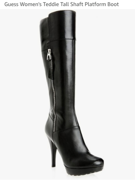 Guess Shoes - Guess Black Women's Teddie Platform Over-the-Knee Stiletto Boots